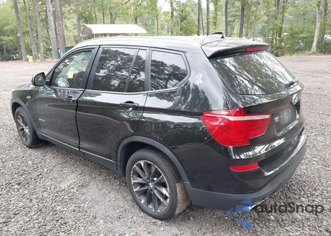 2017 BMW X3 xDrive28I из США, поврежденный, VIN 5UXWX9C32H0W70059
